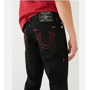 true religion super t stitching ricky relaxed straight fit Size 36